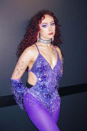 Stargazer Bodysuit - Lilac
