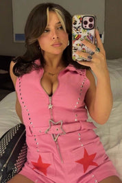 Showtime Playsuit - Pink
