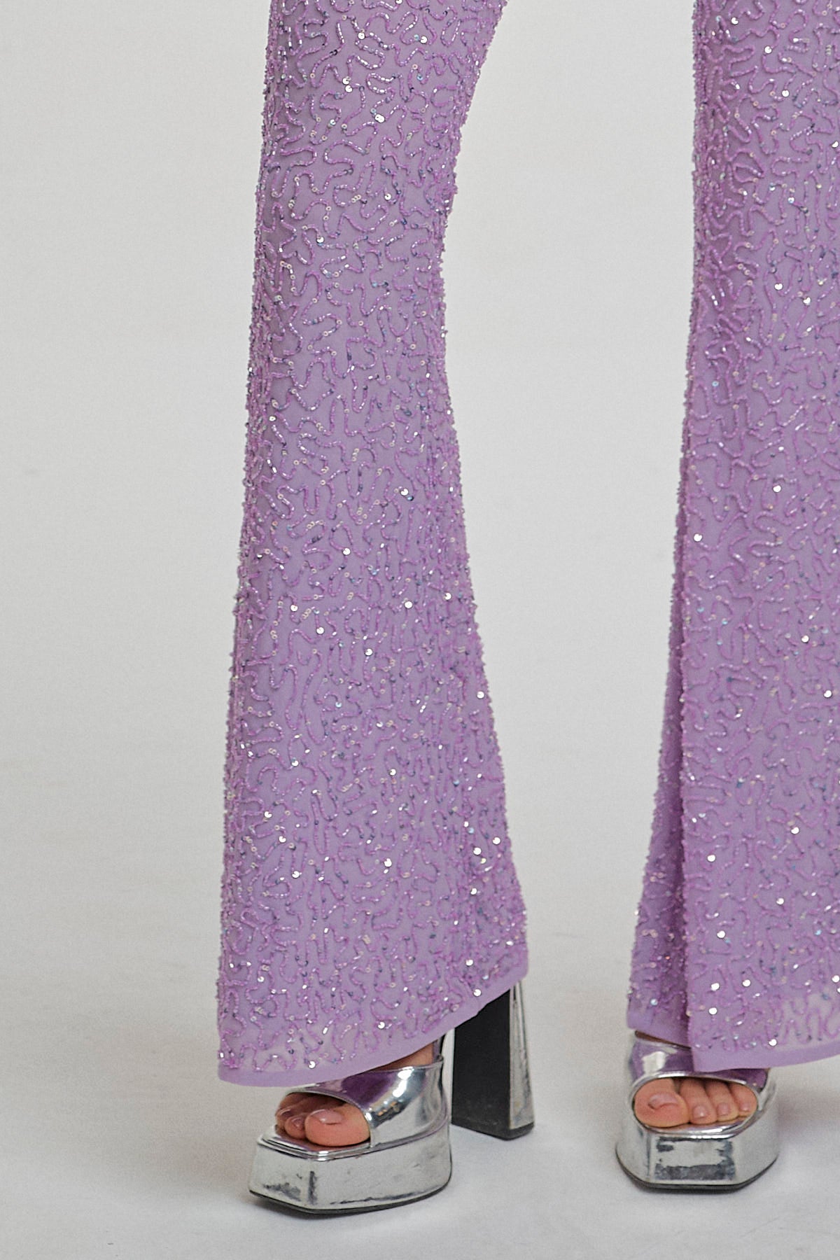 Aura Jumpsuit in Lilac