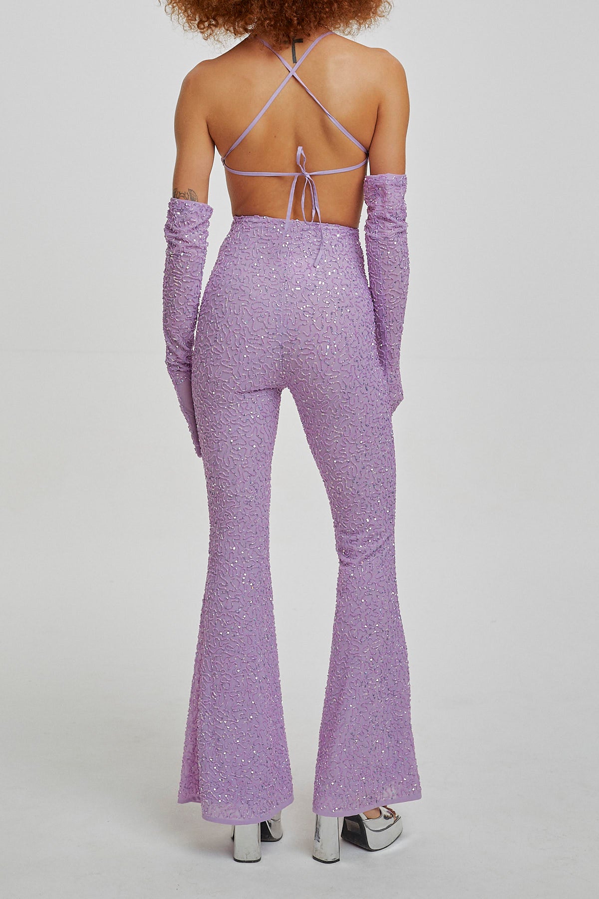 Aura Jumpsuit in Lilac