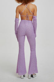 Aura Jumpsuit in Lilac