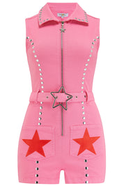 Showtime Playsuit - Pink