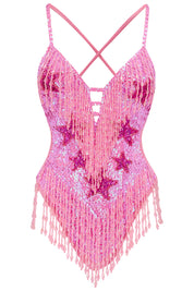 Stargazer Bodysuit - Pink