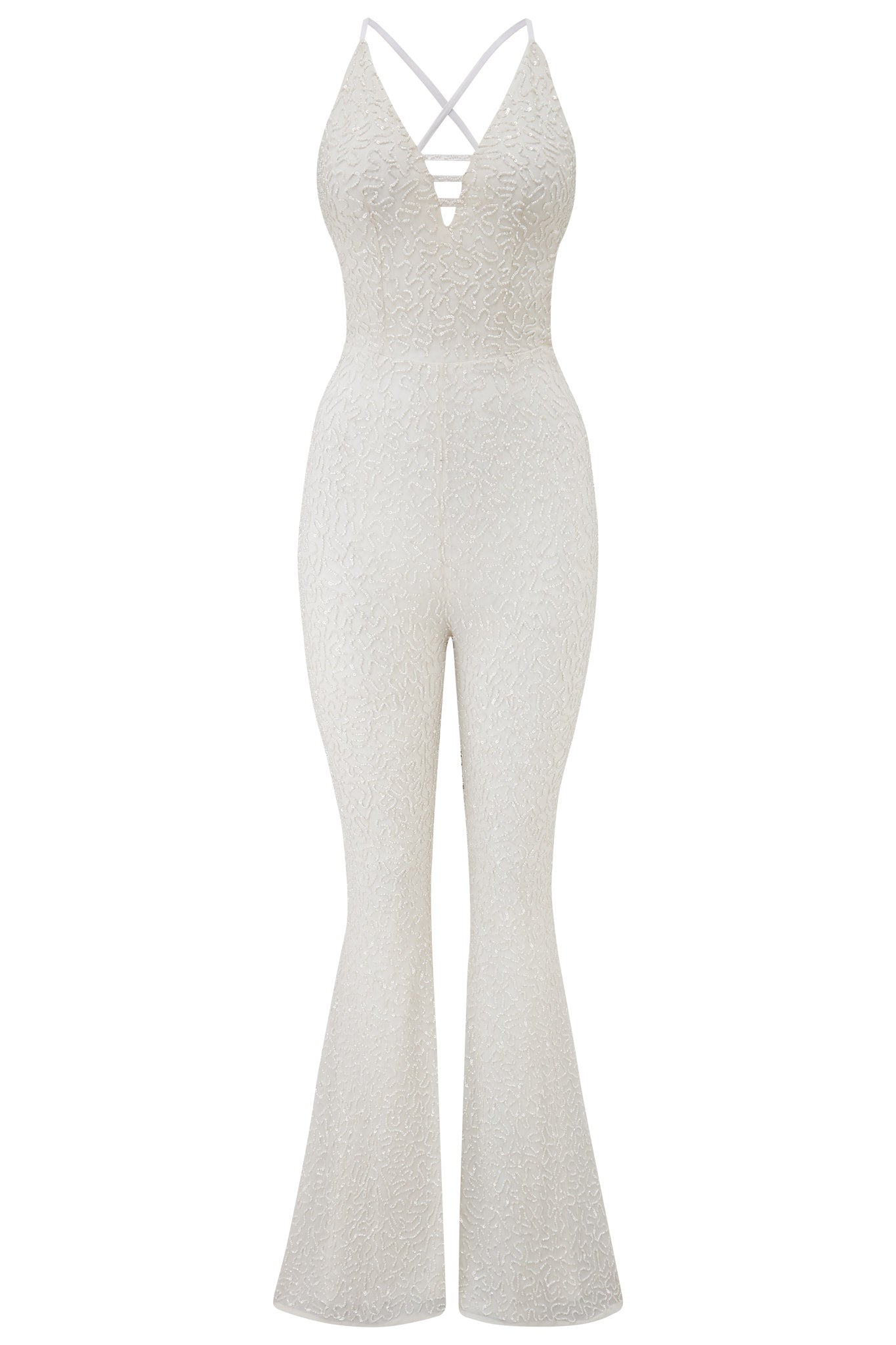 Aura Jumpsuit in White