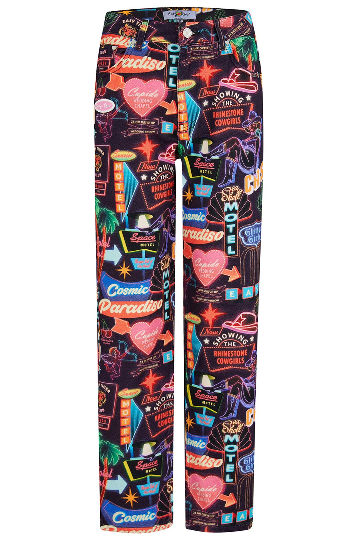 Vegas Baby Straight Leg Jeans - Easy Tiger