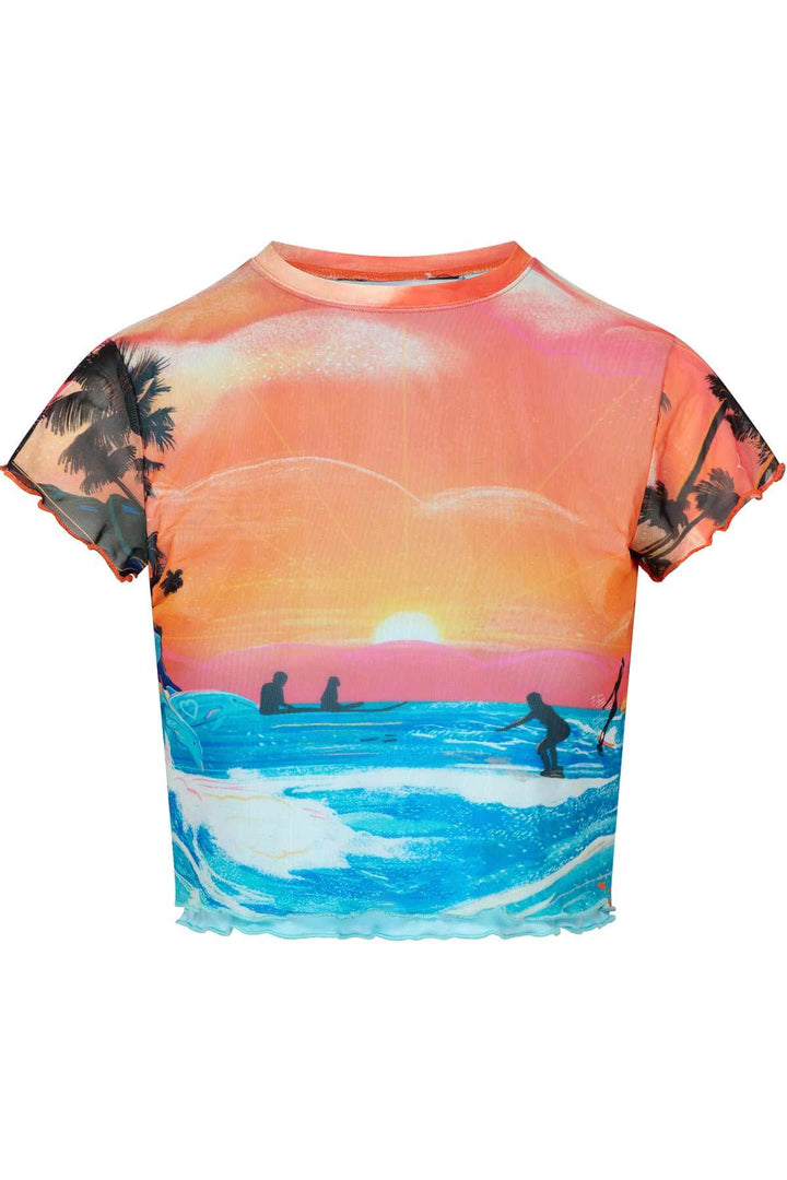 Beach Babe Mesh T-shirt - Easy Tiger