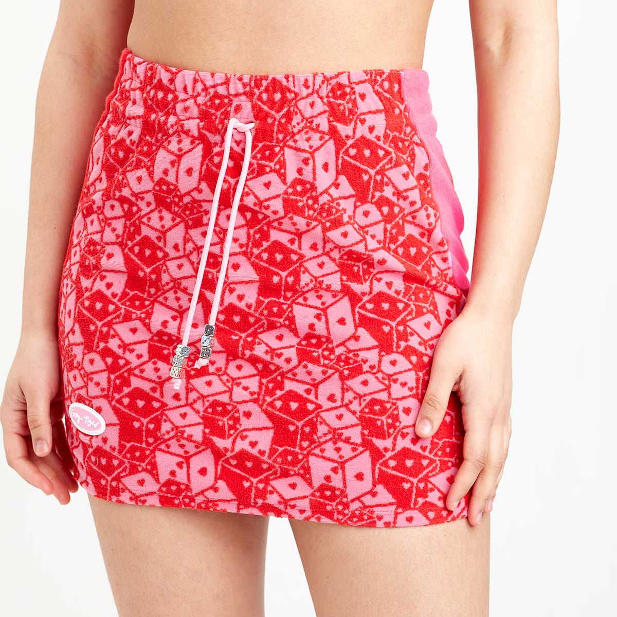 Feeling Lucky Towelling Skirt - Easy Tiger