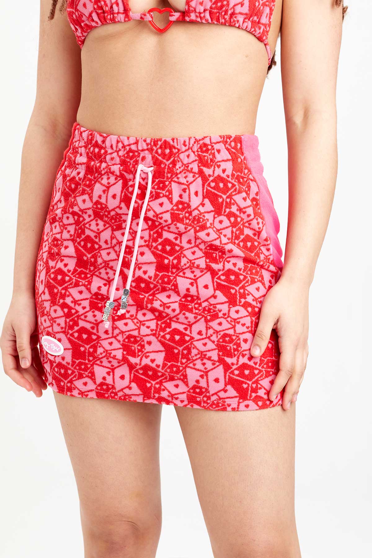 Feeling Lucky Towelling Skirt - Easy Tiger