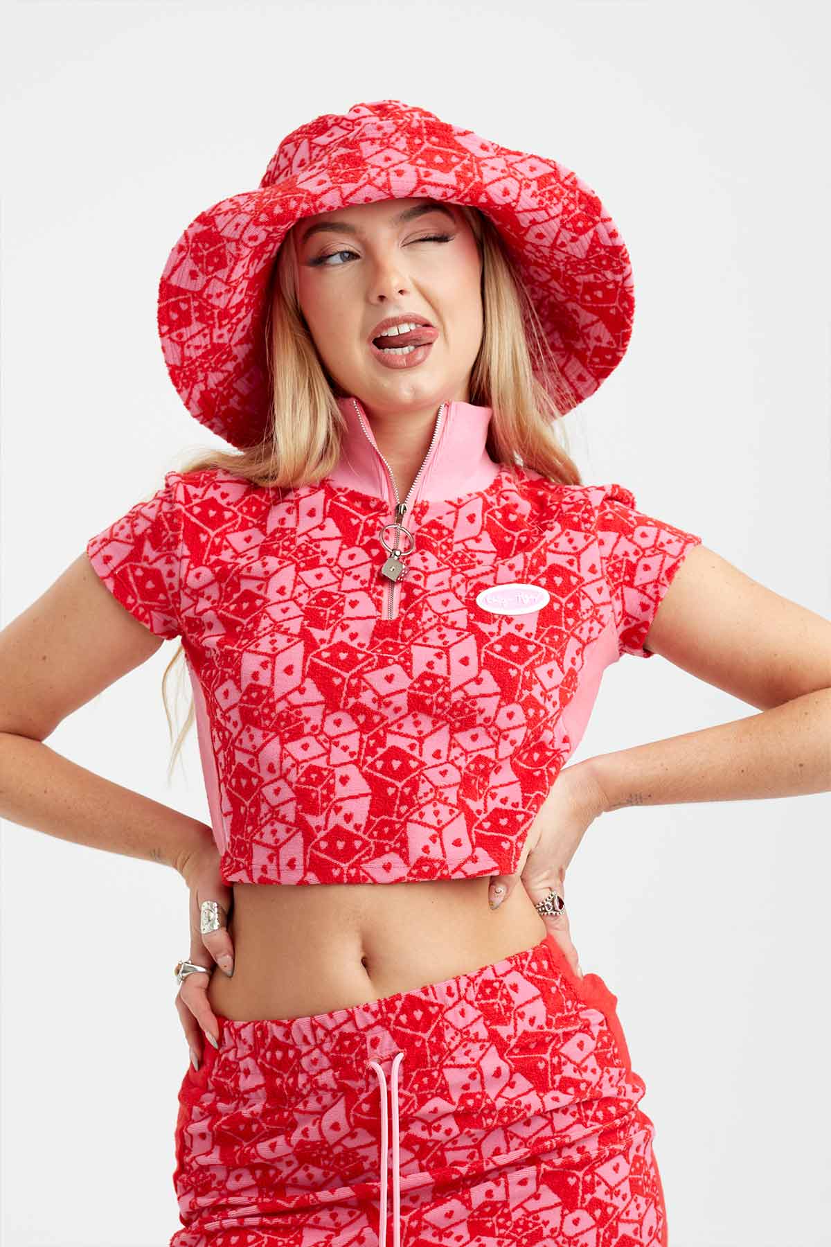 Feeling Lucky Towelling Top - Easy Tiger