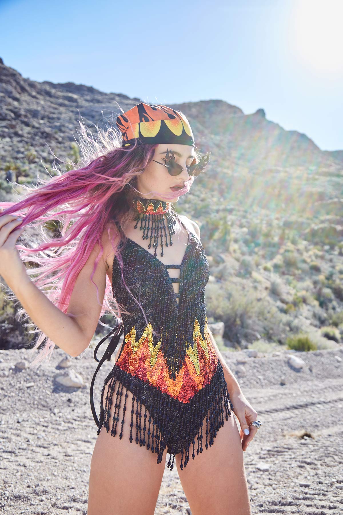 Firestarter Sequin Bodysuit - Easy Tiger