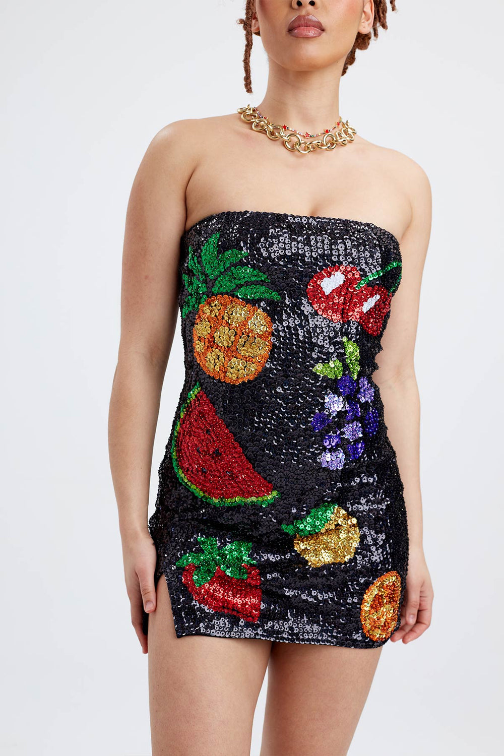 Fruit Machine Sequin Dress - Easy Tiger