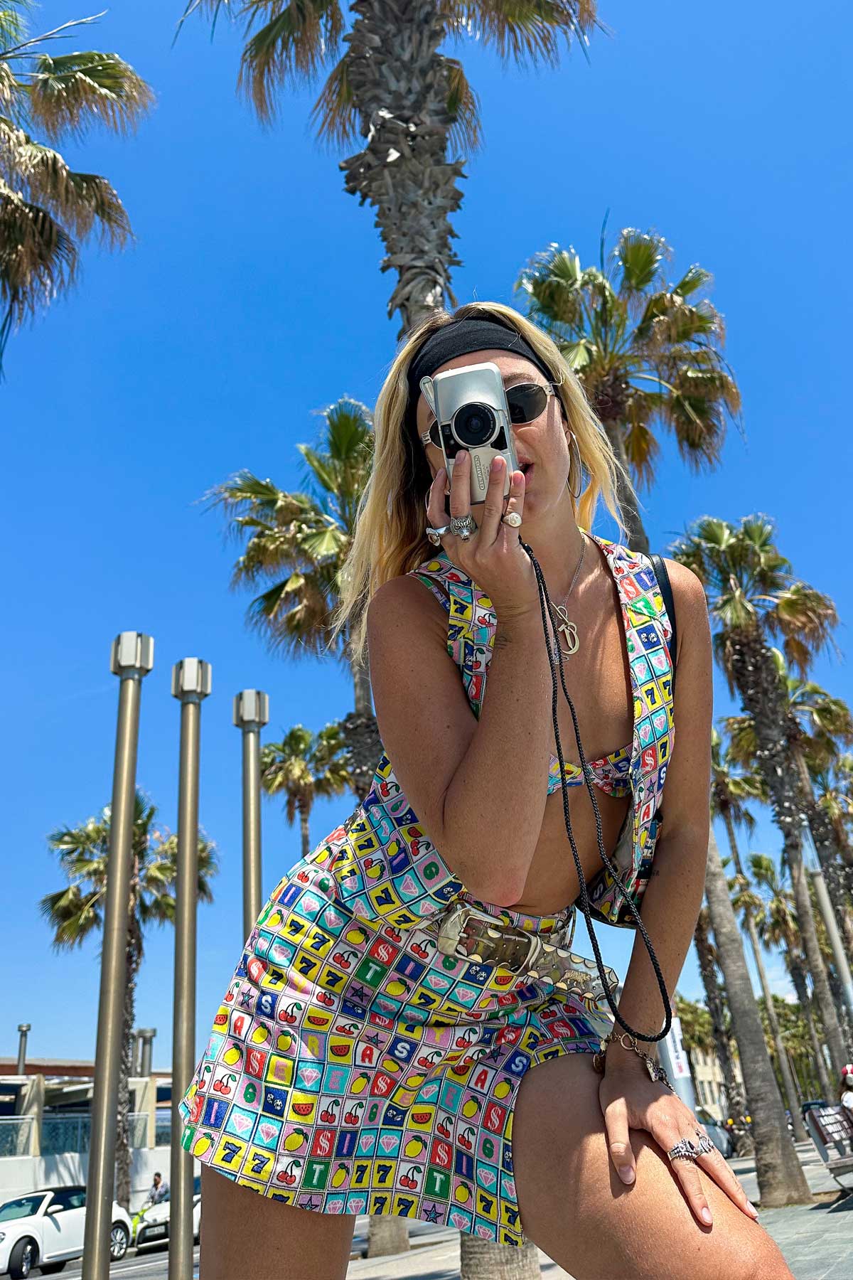 Jackpot Denim Skort - Easy Tiger