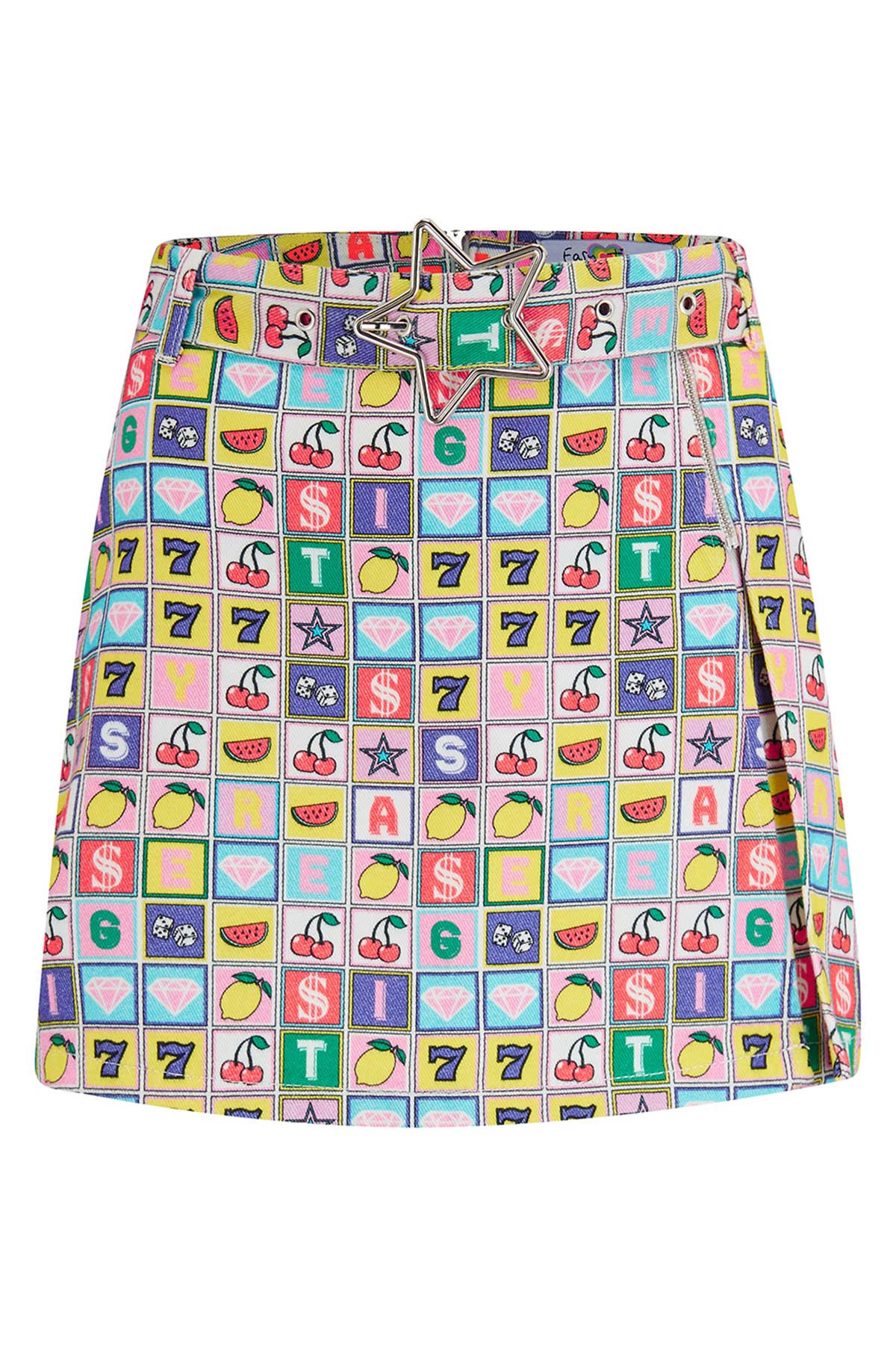 Jackpot Denim Skort - Easy Tiger