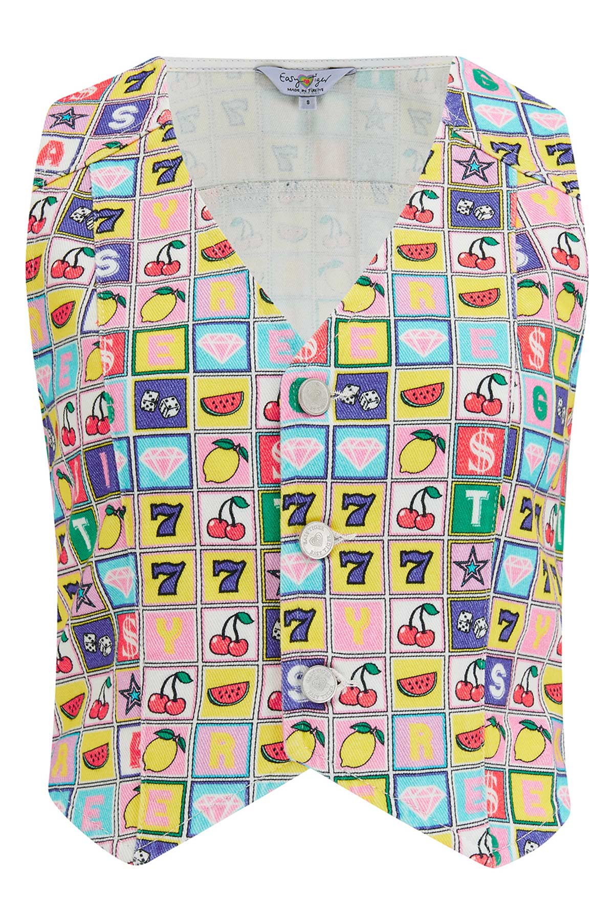 Jackpot Denim Waistcoat - Easy Tiger
