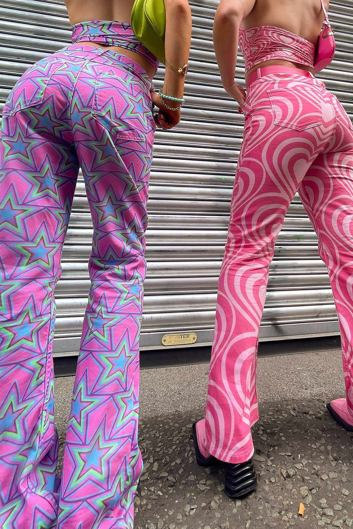 Starry Eyed Flared Denim Jeans - Easy Tiger