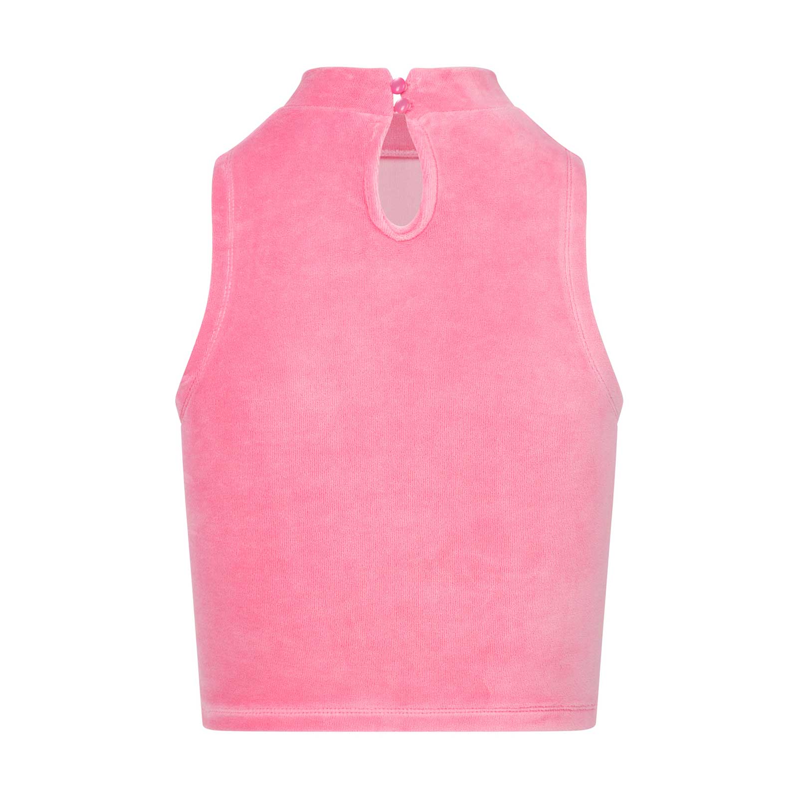 Wild At Heart Velvet Top - Pink - Easy Tiger