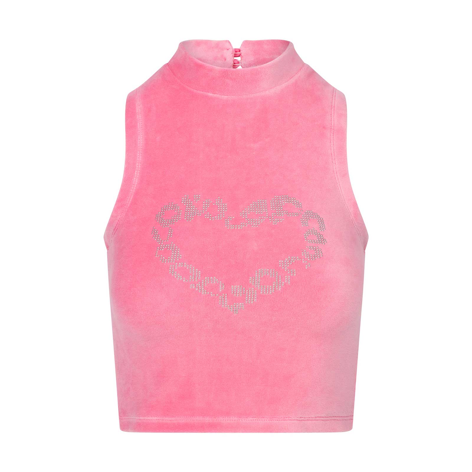 Wild At Heart Velvet Top - Pink - Easy Tiger